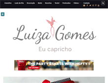 Tablet Screenshot of eucapricho.com